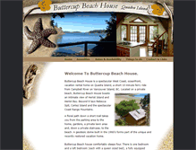 Tablet Screenshot of buttercupbeach.ca